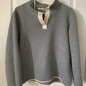 Waffle thin pullover